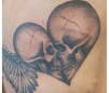 Skull Heart Tattoo